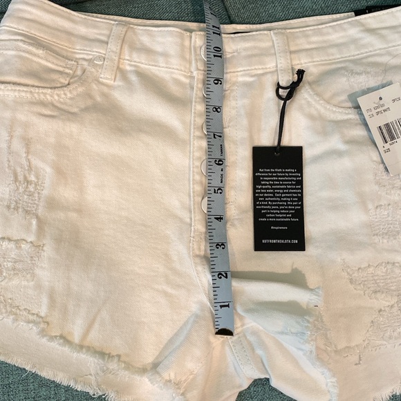 Women's KUT from the Kloth High Rise Jane Jean Shorts Sz. 8 - Picture 9 of 10